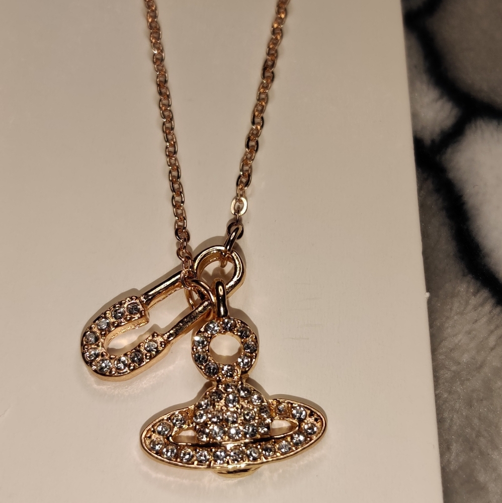 Planet Charm Necklace